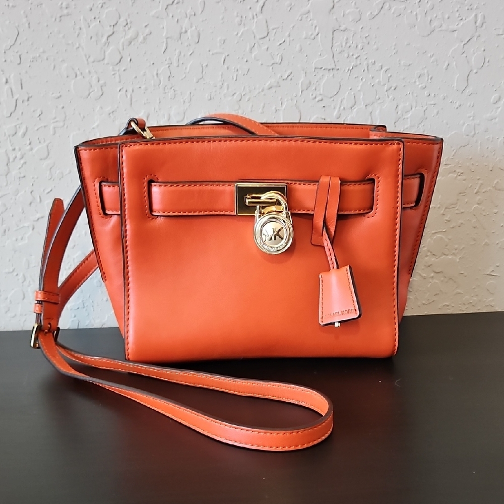 MICHAEL Michael Kors Hamilton Traveler Leather Crossbody Bag